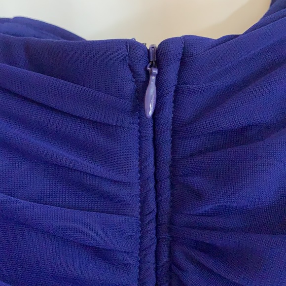 Royal blue formal dress size 14 - worn once! - Picture 6 of 7